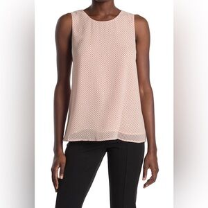 Pleione Pale Pink Sleeveless Blouse